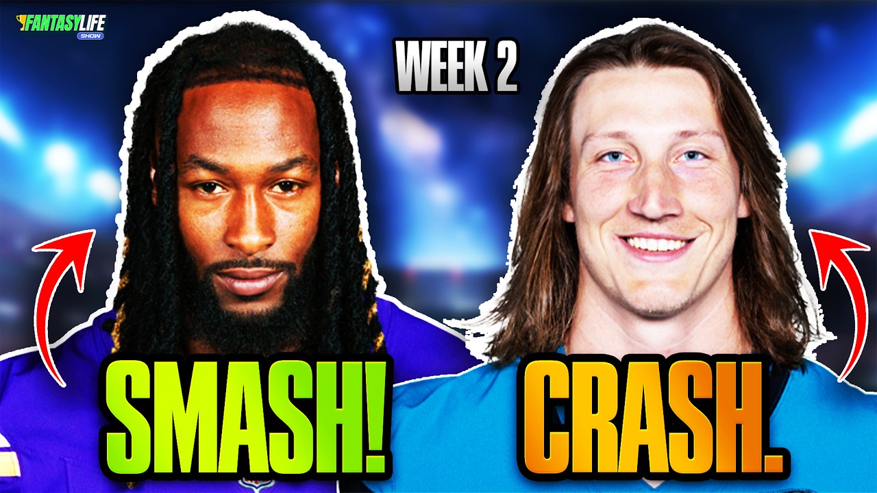 10 Players That Will Smash or Crash in Week 2 Fantasy Football